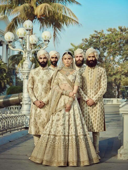 Sabyasachi top lehenga wedding