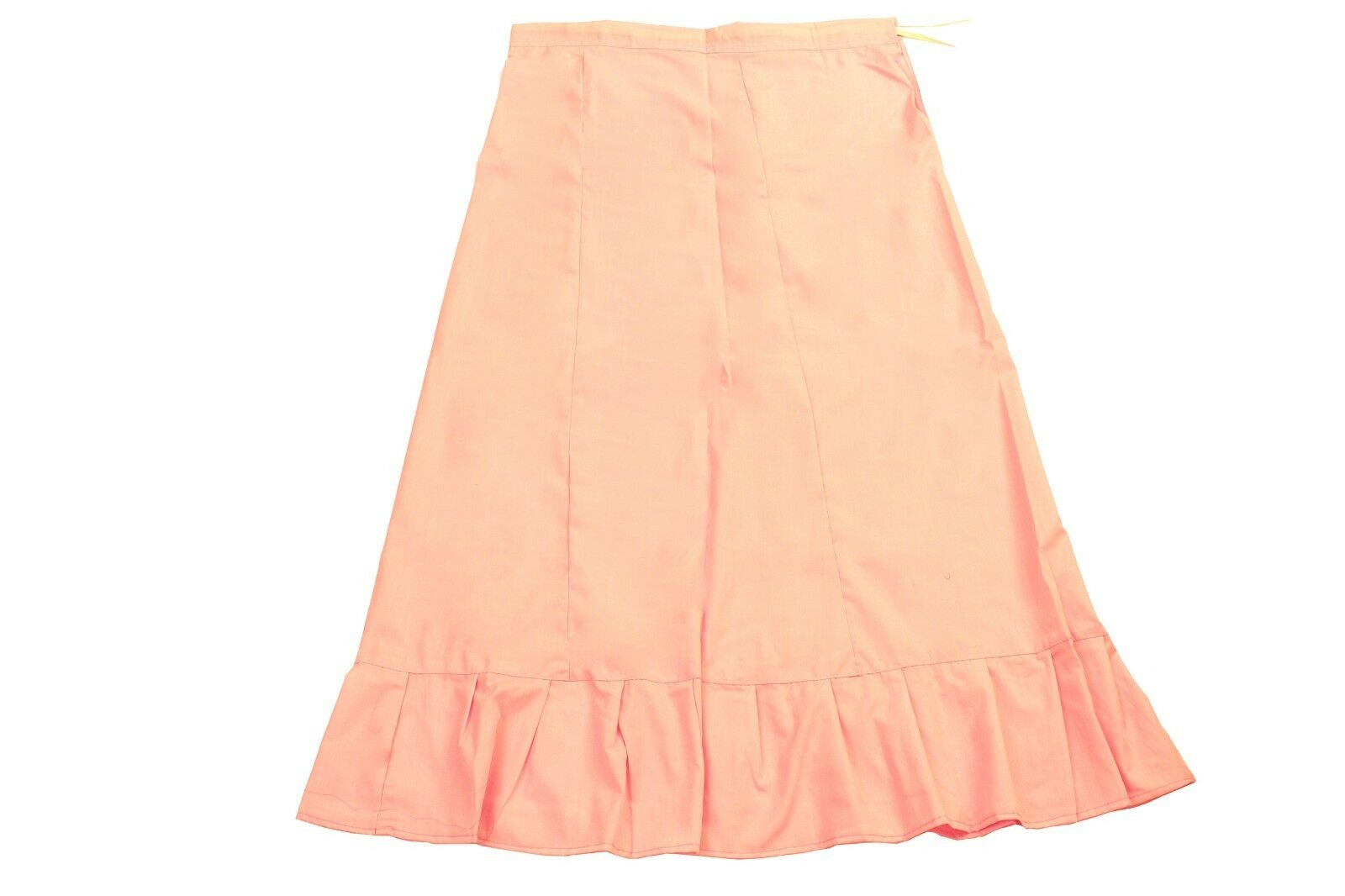 Peach Cotton Saree Inner Petticoat, Shapewear, Skirts for Women SF4227 –  Siya Fashions
