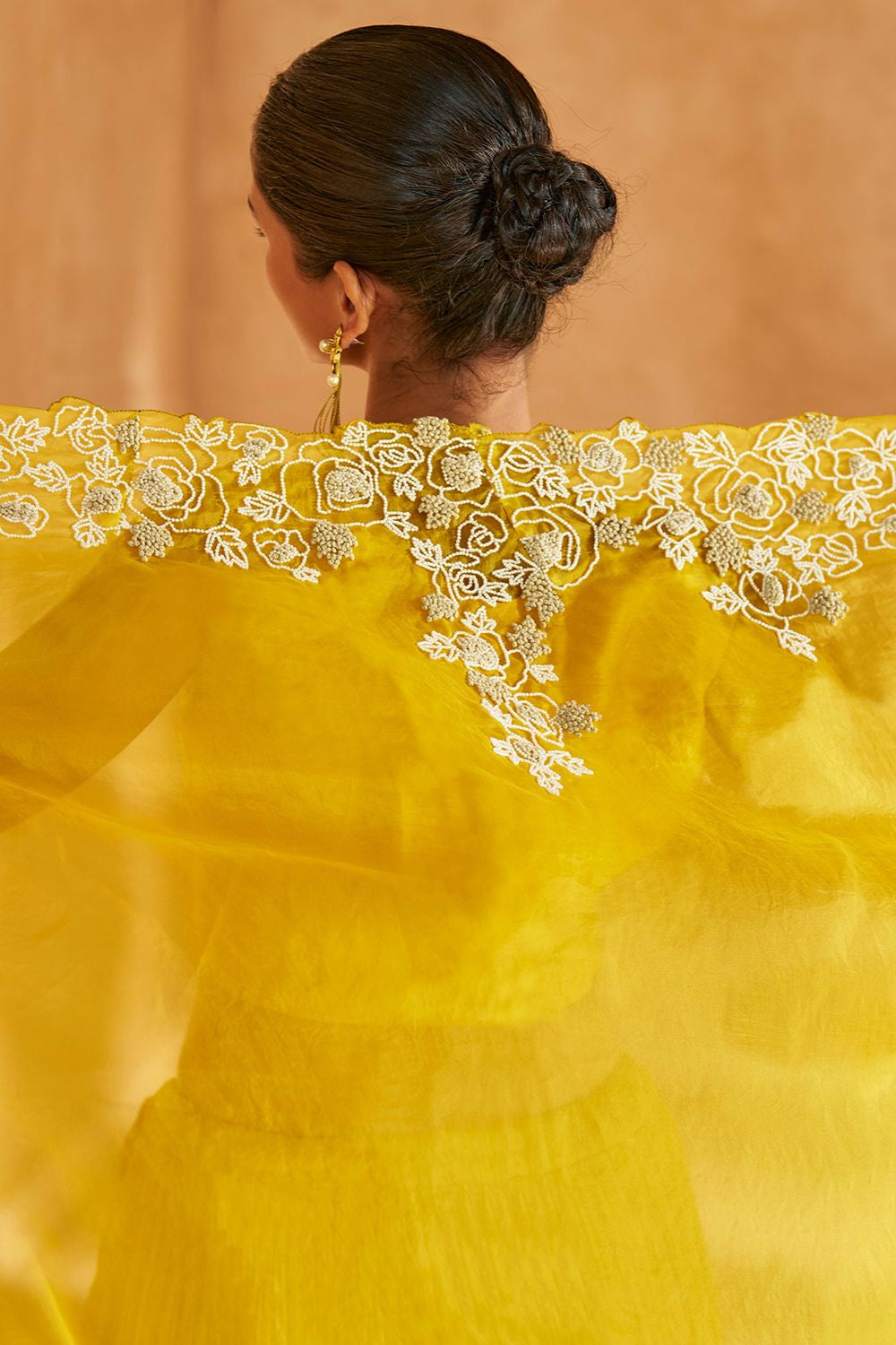 Yellow Haldi Ceremony Silk Designer Lehenga SFYS144402