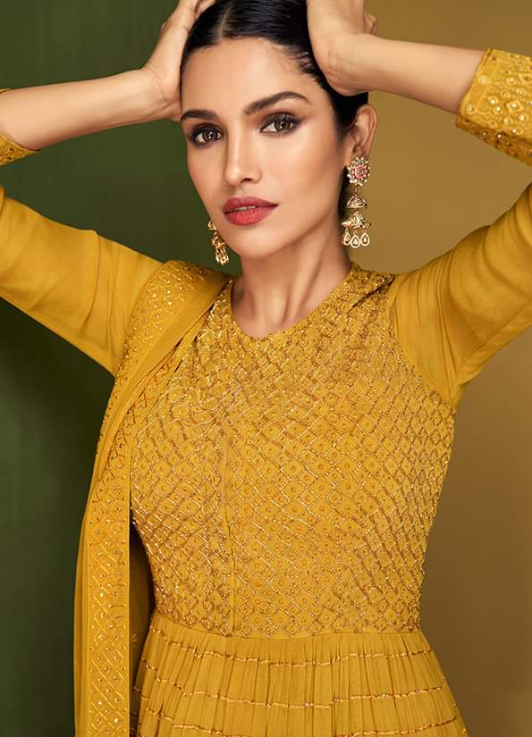 Pakistani Dress For Haldi - Pakistani Suits - SareesWala.com