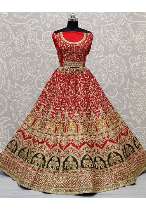 Kids Lehenga with Full Hands Blouse - Indian Dresses